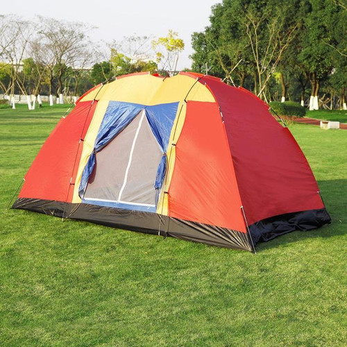 Bosonshop Outdoor 8 Person Camping Tent Easy Set Up Party Large Tent for Traveling Hiking With Portable Bag