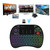 Rii X8 Portable 2.4GHz Mini Wireless Keyboard Controller with Touchpad Mouse Combo,8 Colors RGB Backlit,Rechargeable Li-ion Battery for Google Android TV Box, PS3, PC, Pad,Nvidia Shield