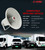 Outdoor Speaker Waterproof Horn PA Power Loud Indoor Driver Horns ABS 30cm 5 Core UHC 300