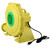 Outdoor Indoor Air Blower, Pump Fan for Inflatable Bounce Castle, Water Slides, Safe, Portable - Yellow and Green XH