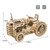 Robotime ROKR DIY 3D Wooden Puzzle Mechanical Gear Drive Tractor Assembly Toys for Kids Drop Shipping LK401