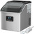 48 Lbs Stainless Self-Clean Ice Maker with LCD Display