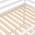 Twin over Twin Low Bunk Bed; House Bed with Ladder ; White(OLD SKU:WF197808AAK)