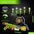 Shooting Targets for Nerf Guns Shooting Game Glow in The Dark Floating Ball Target Practice Toys for Kids Boys Hover Shot 1 Blaster Toy Gun 10 Soft Foam Balls 3 Darts Gift