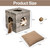 Mewoofun Handmade Cat Supplies Cat House for Indoor Woven Rattan Designed Pets