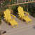 TALE Folding Adirondack Chair with Pullout Ottoman with Cup Holder;  Oversized;  Poly Lumber;   for Patio Deck Garden;  Backyard Furniture;  Easy to Install.