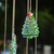 Christmas Tree Solar LED Wind Chimes