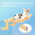 Mewoofun 5 Color Cat Pet Window Wooden Component Bed Hanging Cotton Canvas