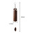 Outdoor Wind Chimes Heroic Windbell Antique Wind Bell, Deep Resonance Serenity Bell, Metal Cylinder Wind Chimes