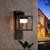 Inowel Wall Sconce Replaceable GX53 LED Bulb Porch Light 6.5W Modern Waterproof Wall Lamps 650 Lumen 3000k Warm White 36513