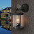 Wall Light Dusk to Dawn Sensor Outdoor Wall Lantern with E26 Bulb