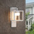 Inowel Outdoor Motion Sensor Wall Light - 650lm GX53 LED Bulb - Modern Wall Sconce - Waterproof