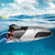 2.4GHz Racing Boats 4DRC S1 Boat Remote Control Boat for Kids Adults 25+ MPH.