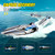 2.4GHz Racing Boats 4DRC S1 Boat Remote Control Boat for Kids Adults 25+ MPH.