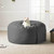 Jaxx Saxx 5 Foot Large Bean Bag w/ Removable Cover, Charcoal