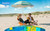 Low Folding Camping Chair, Portable Beach Chairs, Mesh Back Lounger For Outdoor Lawn Beach Camp Picnic