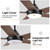 48 in. Integrated LED Indoor Brown Ceiling Fan with Light Kit and Remote Control