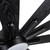 62 In. Black Wood Grain Indoor/Outdoor Ceiling Fan With LED Light and Remote Control