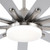 72 in. Indoor Brushed Nickel Smart Ceiling Fan with LED Light and Remote by Tuya APP, Works with Alexa/Google