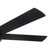 YUHAO 52 in. Indoor Integrated LED Matte Black Low Profile Ceiling Fan with Reversible DC Motor and 5 Plywood Blades