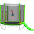 7FT Trampoline for Kids with Safety Enclosure Net, Slide and Ladder, Easy Assembly Round Outdoor Recreational Trampoline