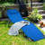 Folding Chaise Lounge Chair Bed Adjustable Outdoor Patio Beach