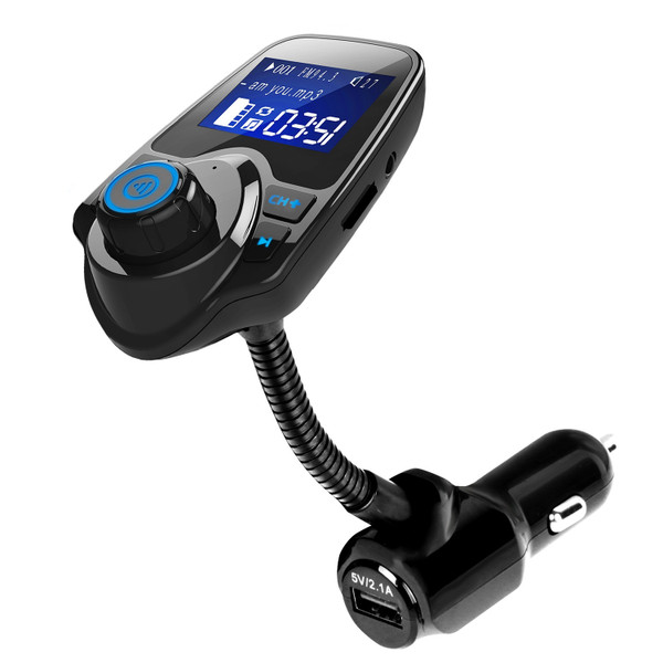 Car Wireless FM Transmitter Fast USB Charge Hands-free Call Car MP3 Player AUX Input