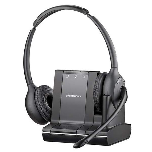 Plantronics Savi W720 DECT Wireless Headset, Over-the-head