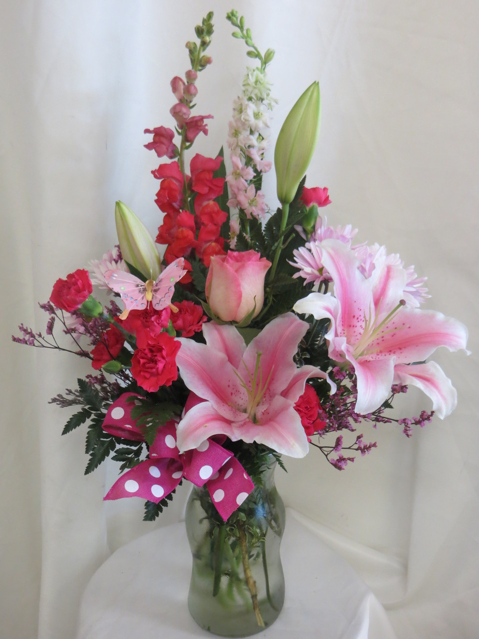 Pink Abigail Stargazer Rose Flowers | Delivery