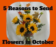 5 Reasons to Send Flowers in October