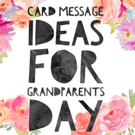 Card Message Ideas for Grandparent's Day