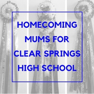 Clear Springs High School Homecoming Mums