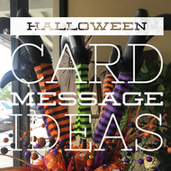 Halloween Card Message Ideas