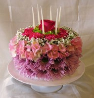 Our Florist in Pasadena, TX Has a Calorie-Free Birthday Cake!