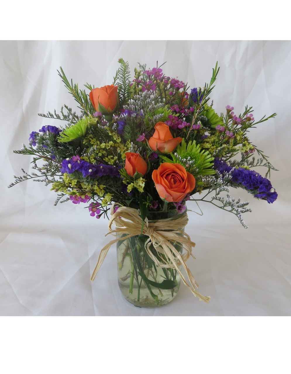 Mason Jar Sunflowers Channelview Flower Delivery