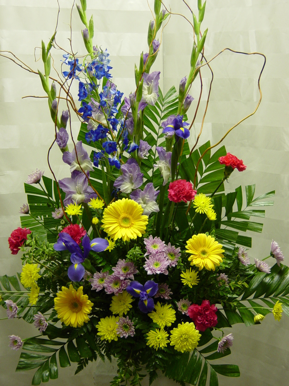 Yellow Funeral Flowers Sympathy Urn Arrangement