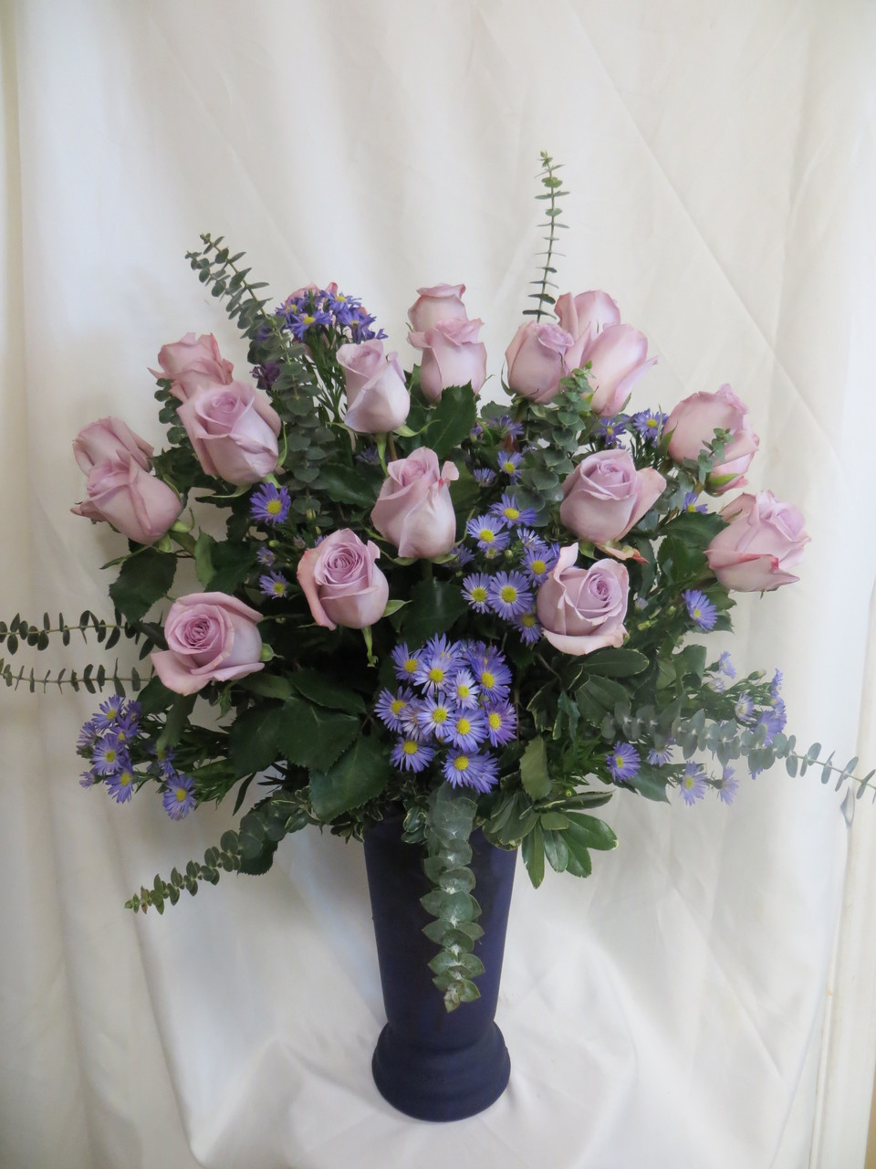 Midnight Purple Roses | Two Dozen Lavender Roses