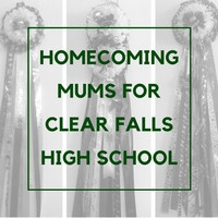 Clear Falls High School Mums Enchanted Florist Pasadena