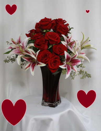 Red & Pink Roses | Delivery in Houston, Pasadena, Clear Lake