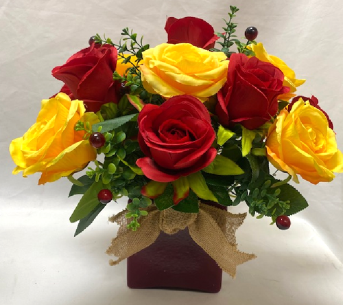 Red & Yellow Roses