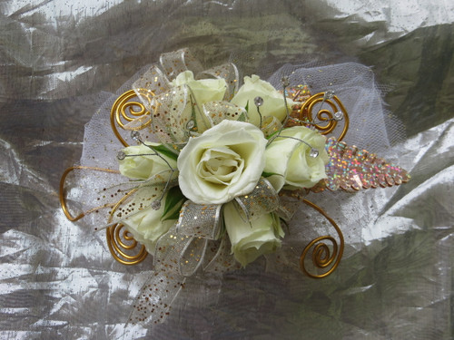 Leidingen speelgoed hoe White Rose corsage for Prom | Roses, Orchids | Pasadena TX