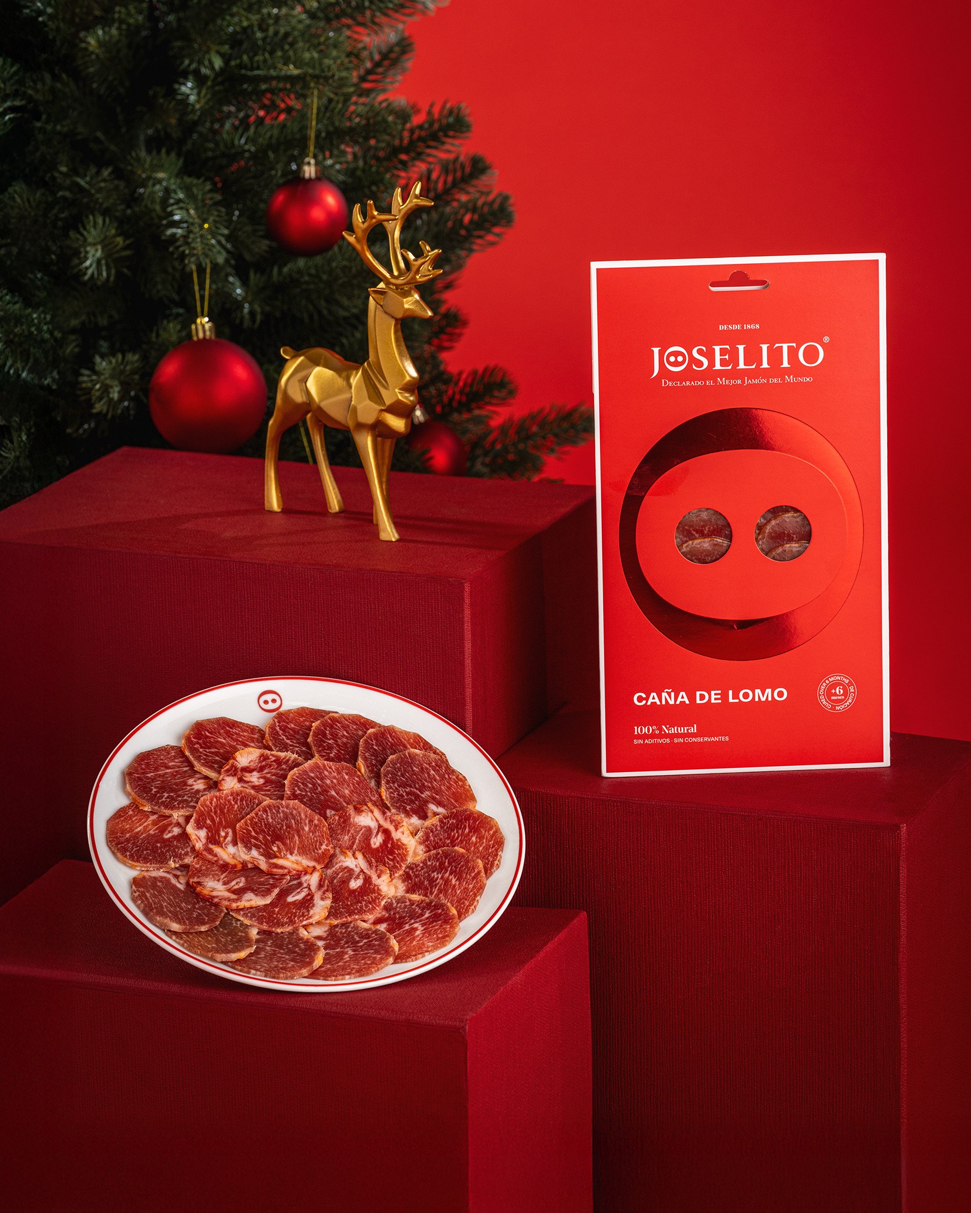 Caña de Lomo Joselito Loncheada 2024 idea de presentación