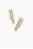 Kendra Scott Gracie Tennis Linear Earrings in Gold