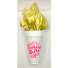 Hot Pink Birthday Queen Styrofoam Cup Set Of 10