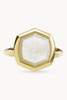 Kendra Scott Davis 18k Gold Vermeil Cocktail Ring in Ivory Mother-of-Pearl