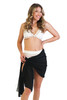 Black Easy Days Beach Sarong Swimsuit Coverup- Add a Monogram for $12!