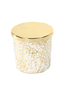 Lilly Pulitzer Medium Candle Gold Pattern Play