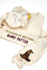 Ivory/Cream Harry Potter Sweatshirt - I'd Rather Be Watching Harry Potter, Owl, Sorting Hat Sleeve Detail