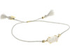 Kendra Scott Everlyne Friendship Bracelet (Gold Ivory Mother-of-Pearl) Bracelet