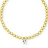 Kendra Scott CAILIN STRETCH BRACELET GOLD WHITE CRYSTAL